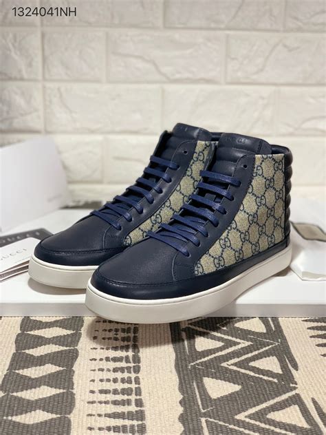 gucci blue plaid shoes|Gucci accessory blue.